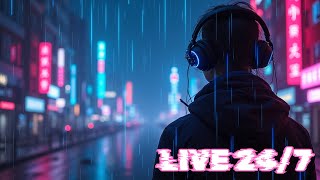 🔴 LIVE 24/7 Cyberpunk AI Music Radio | Dark Synthwave • Coding • Futuristic Beats