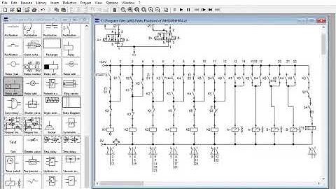 [FluidSIM] Mechatronics - Electro Pneumatic Circuit of A+/A-/A+B+T1(delay 3 sec)/A-B-/B+/B-