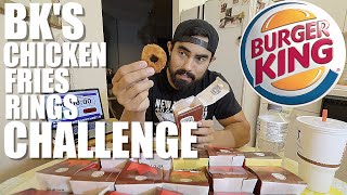 BURGER KING CHICKEN FRIES RINGS CHALLENGE (20 BOXES | 120 COUNT)