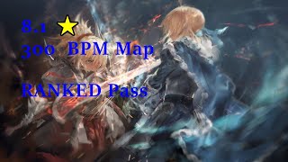 I just passed my first 8 Star Ranked Map I Deadly force - Put an end [The beginning.] 8.1⭐