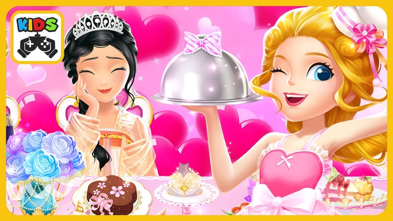 Готовим в ресторане принцессы Либби в игре для девочек Princess Libby Restaurant Dash от Libii