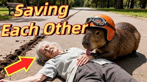 De achtergelaten capibara die weigerde weg te lopen