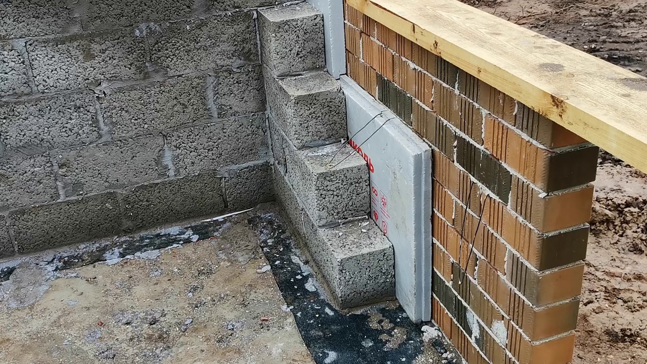 Стена из керамзитного блока. Что лучше, как лучше? - YouTube