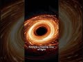 This black hole shines #space #science #facts