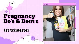 MẸ BẦU 3 THÁNG ĐẦU- NÊN & KHÔNG NÊN! Vitamin bầu, dưỡng da, đọc sách | Loveat1stshine screenshot 3