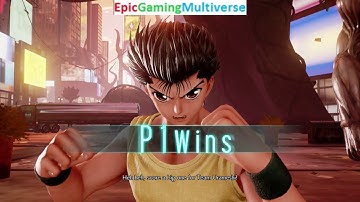 Ichigo VS Yusuke From Yu Yu Hakusho Series In A Jump Force Anime Characters Battle / Match / Fight