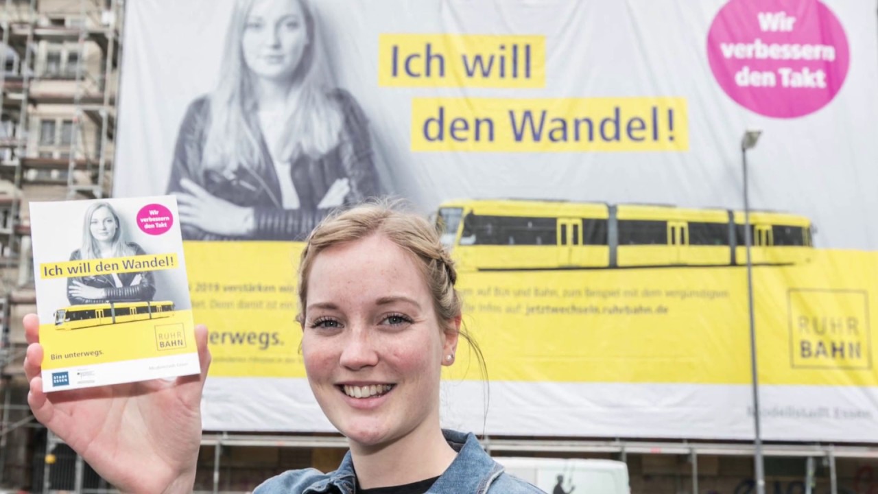 Vollgas für die Umwelt - Ruhrbahn startet große Werbekampagne