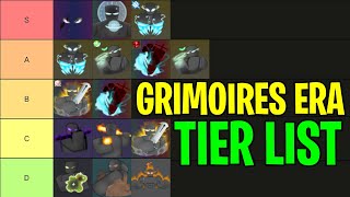 New Grimoires Era Tier List 2024 All Grimoires Ranked From Best To Worst
