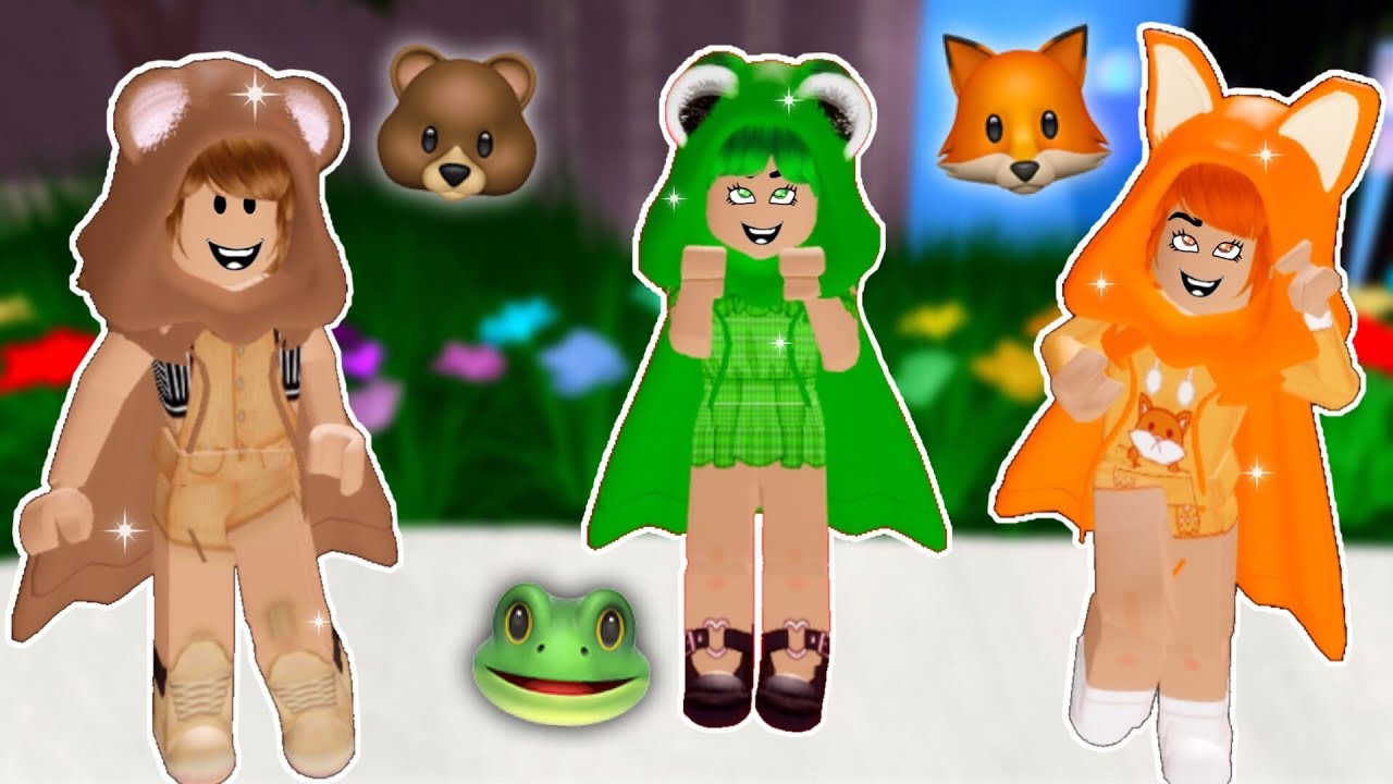 Cute Animal Hoodies Animal Outfit Hacks Roblox Royale High Youtube - cute frog outfit roblox