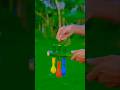 gorgeous colour balloons with bamboo sligshots 😂😂 kick #ideas #bamboo #youtubeshorts #vs #kick
