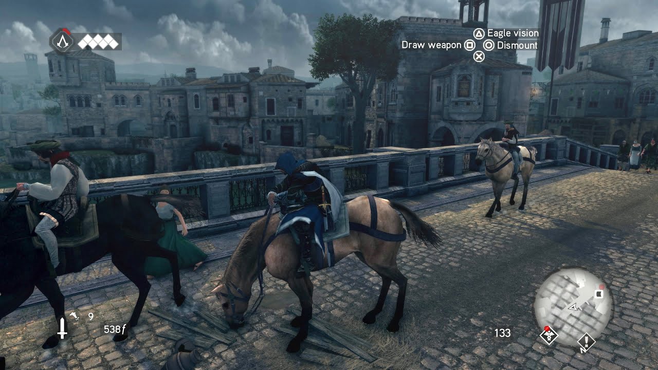 [05] Assassin’s Creed: Brotherhood | No mic | Nice gameplay | 4K, PS5 Pro