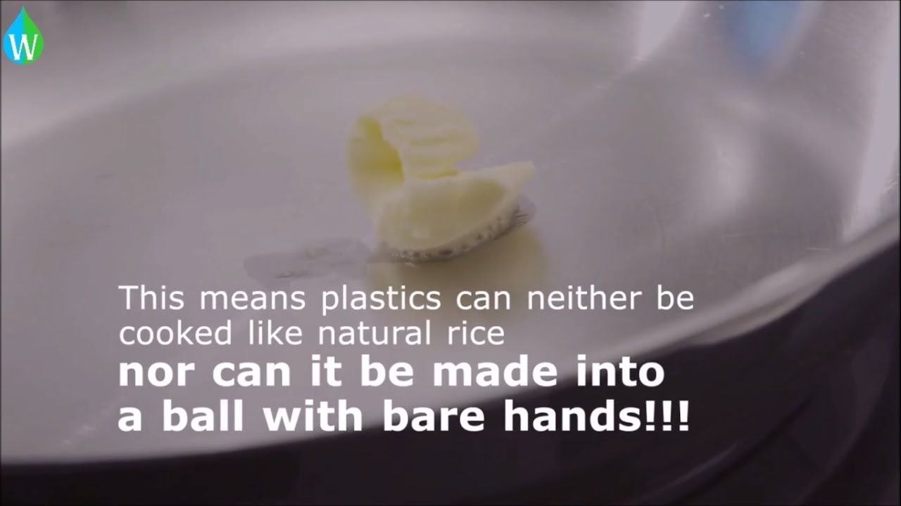 A scientific view on the plastic rice news a public awareness video