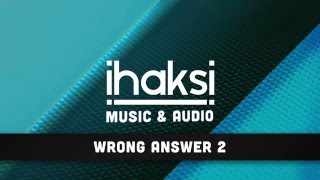 Wrong Answer Sound Effect 2 (Royalty Free SFX)