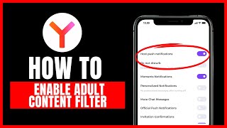 How to enable adult content filter on Yandex Browser screenshot 3