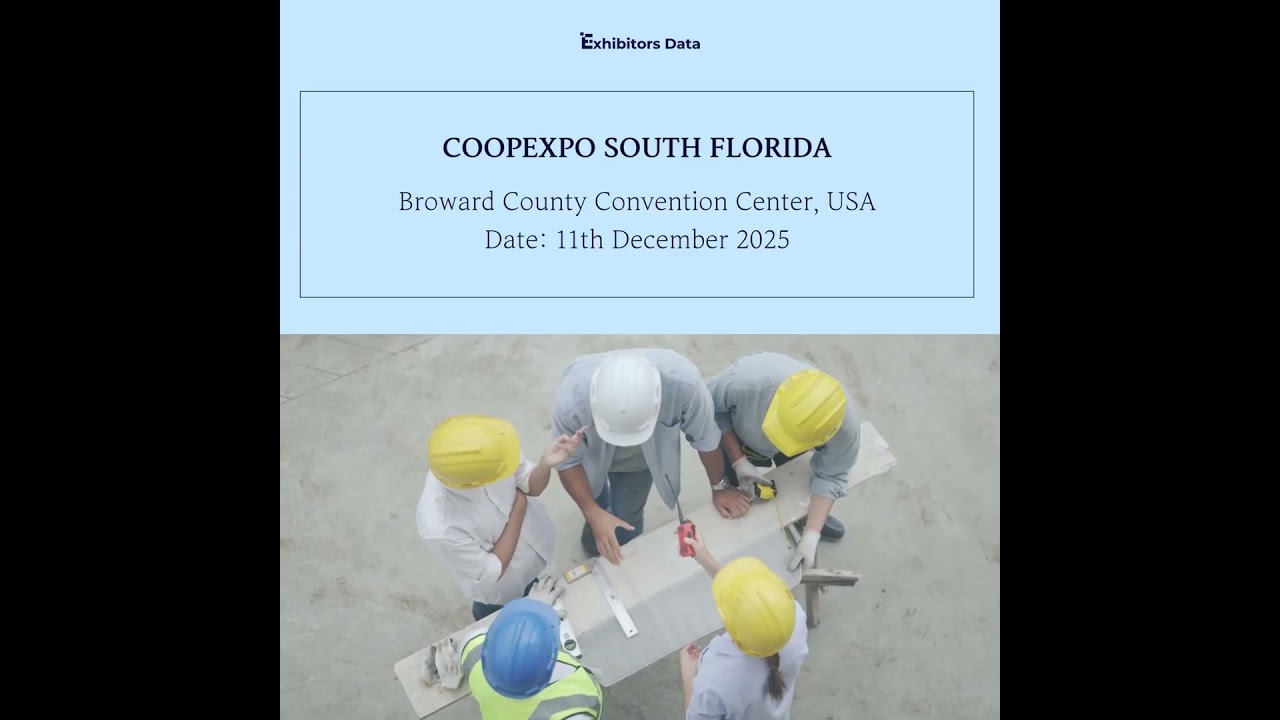 Top Upcoming Building & Construction Events You Can’t Miss, Grab the Exhibitor Lists You Need!