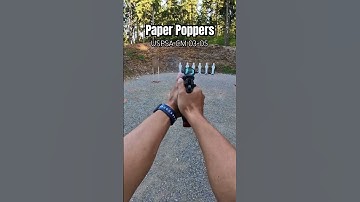 Paper Poppers - 03-05 USPSA Classifier with Carry Optics #uspsa #ipsc #czshadow2