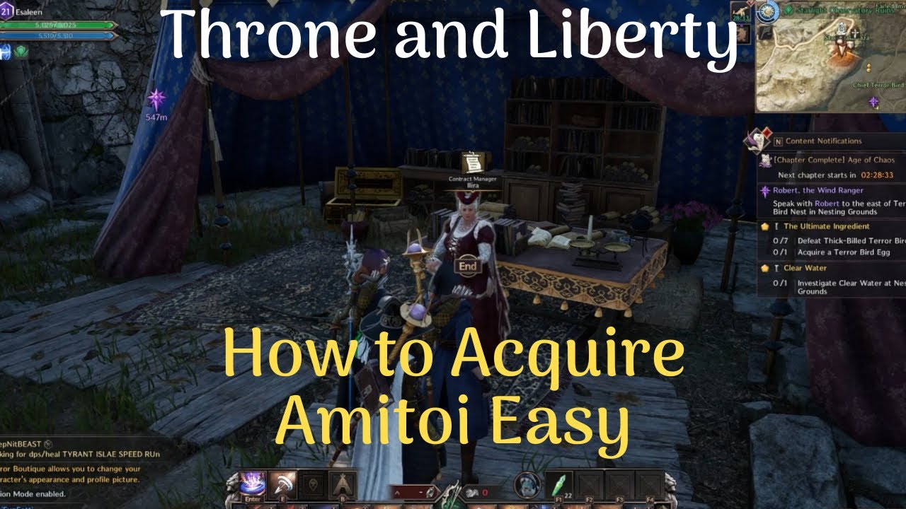 Throne and Liberty - How to Easily Acquire Amitoi (No Cash Shop)