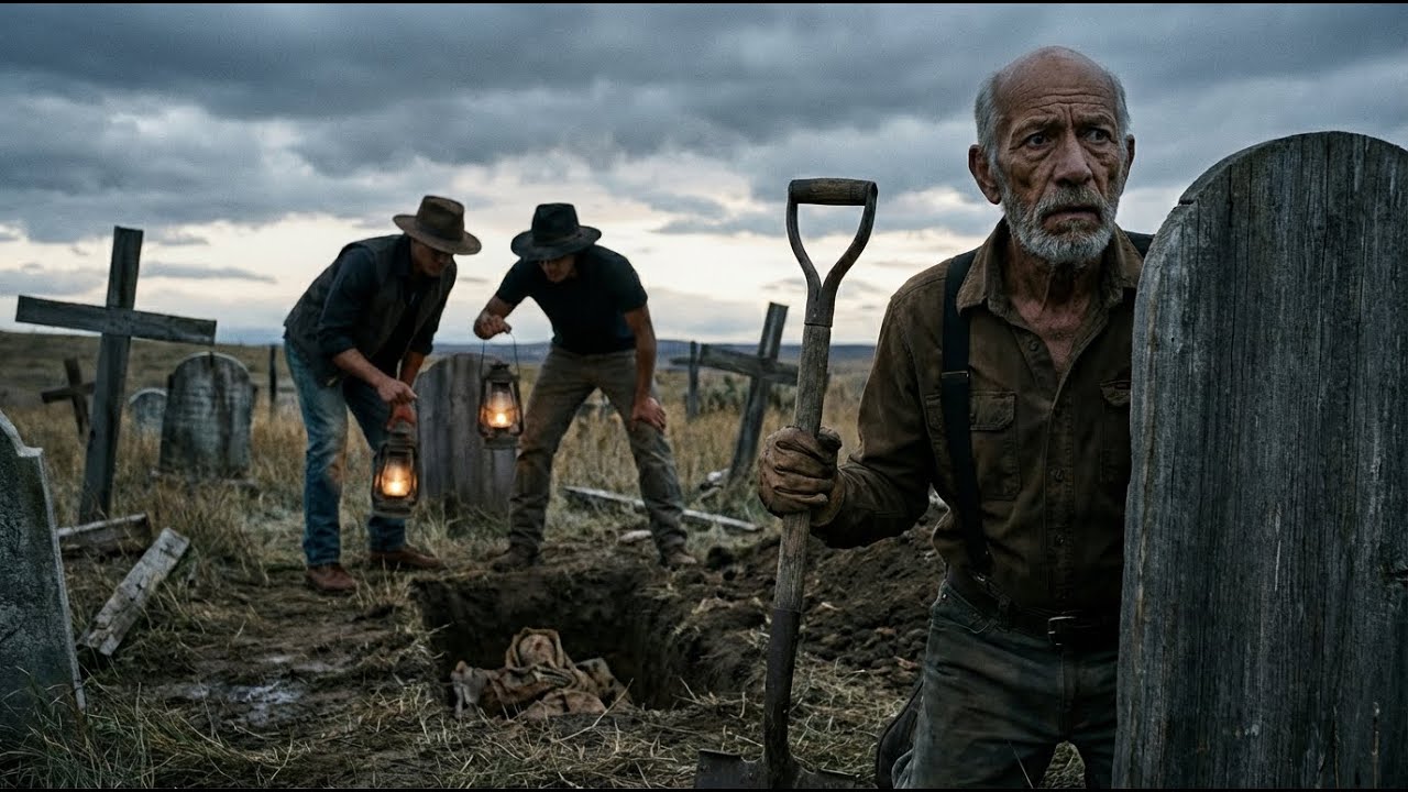 Sepulturero solitario vio a 2 hermanos saquear una tumba—lo que halló bajo tierra lo obligó a actuar