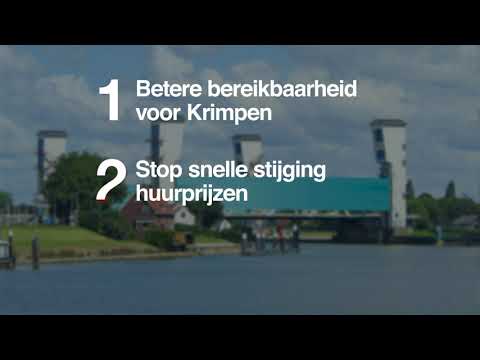 Voor een eerlijke toekomst in Nederland, dus ook in Krimpen aan den IJssel