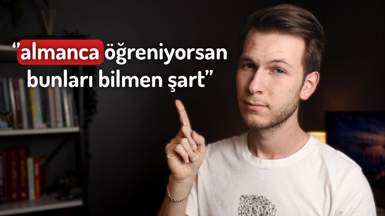 Sıfırdan Almanca; Almanca' ya başlamadan önce bilmen GEREKENLER !