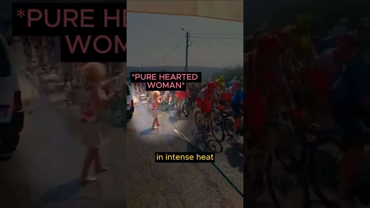 She Waited Outside Her House With Her Hose To Support Them