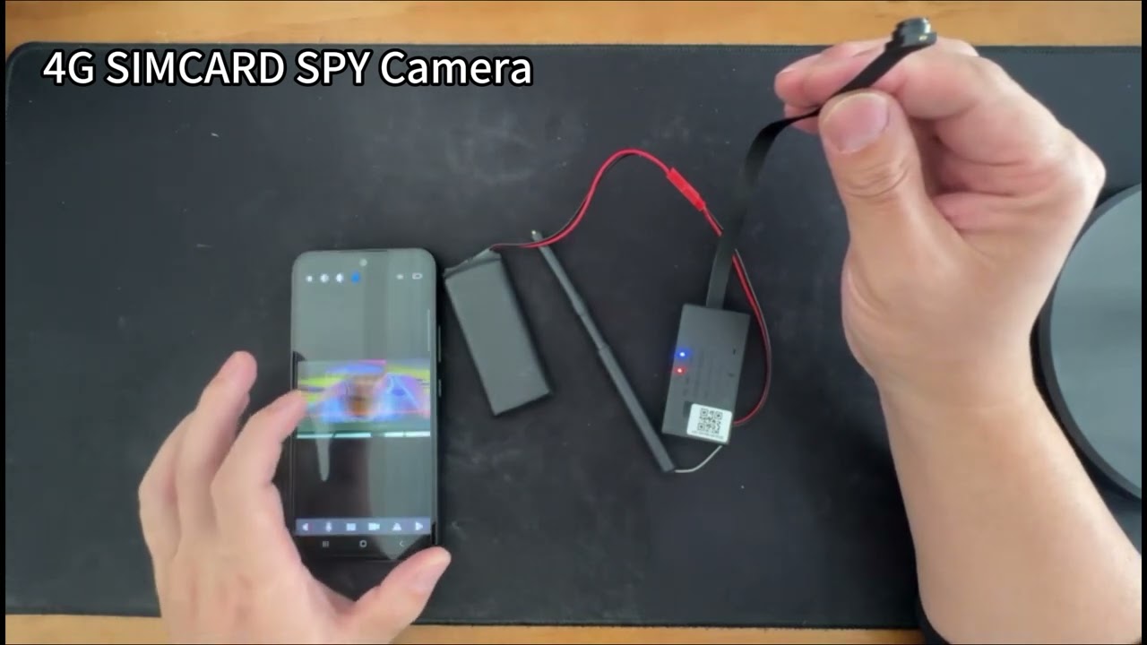 4G SIM CARD SPY Hidden Camera