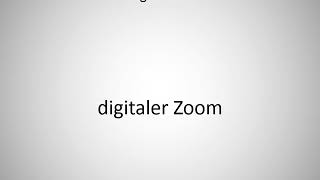 How To Say Digital World In German?