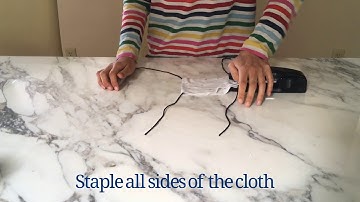 DIY mask in 3 minutes. No sewing needed!