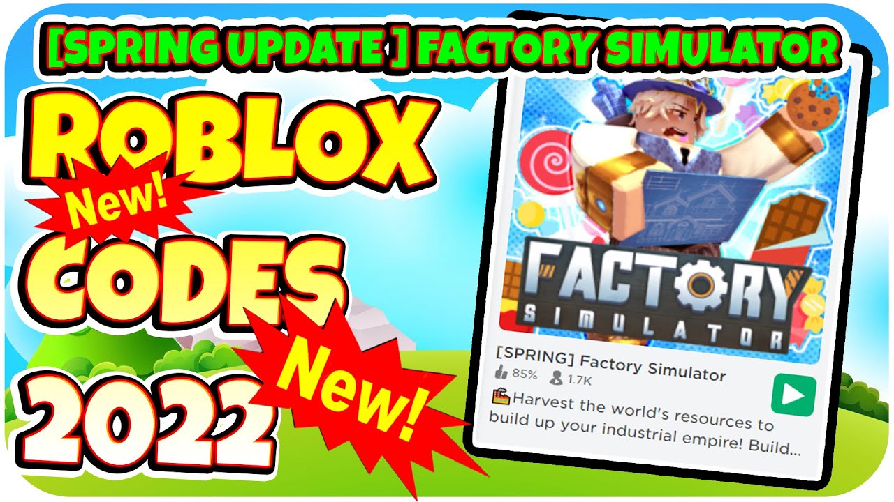 ALL NEW *SECRET* CODES in FACTORY SIMULATOR *TIER 8 UPDATE* CODES! (Factory Simulator Codes