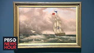 This art exhibition explores American identity and life by the sea