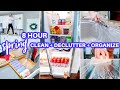 EXTREME CLEAN WITH ME + DECLUTTER + ORGANIZE |DAYS OF SPEED CLEANING MOTIVATION |FRIDGE ORGANIZATION