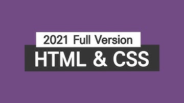 100분만에 끝내는 HTML5 & CSS3 기초 문법