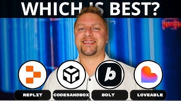 Replit vs Codesandbox vs Bolt vs Loveable | Welke online code-editor is het beste in 2025?