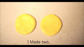 DIY: Back To School Smiley button tutorial (Polymer Clay)