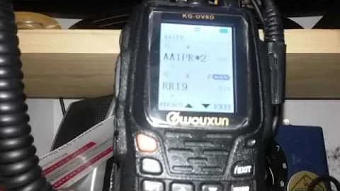 Wouxon KG UV8D Scanning and Dual Receive Feature