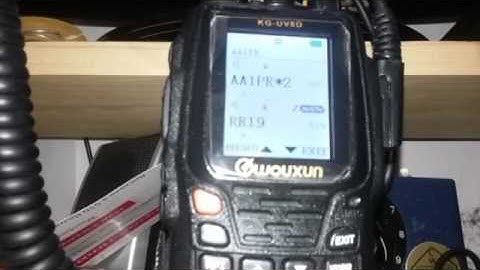 Wouxon KG UV8D Scanning and Dual Receive Feature