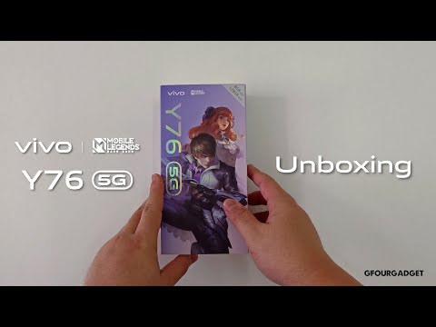 vivo Y76 Unboxing