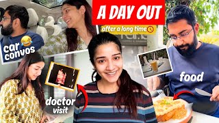 7th Month Pregnancy Vlog 🤍 | Hospital Visit, Car Talks & A Much Needed Day Out❤️🙈