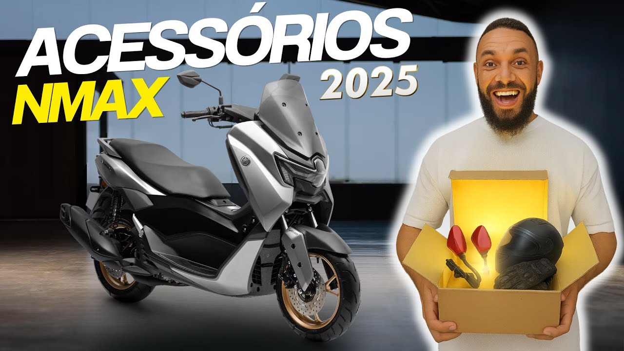 OS MELHORES ACESSÓRIOS PARA NMAX CONNECTED 160 ABS 2025.