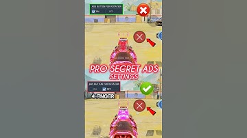 ✅ Best Pro Secret ADS Settings in CODM BR 🔥💯 Codmobile Tips and Tricks #shorts #codmbr #codmiphone