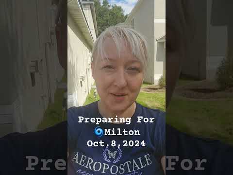 Preparing Hurricane Milton//