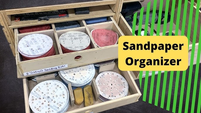 Sandpaper Storage Cabinet Plans • WoodArchivist