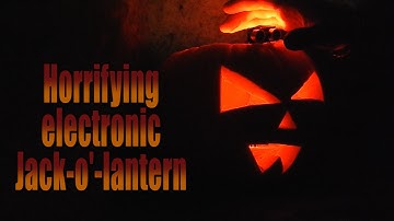 Horrifying electronic Jack-o