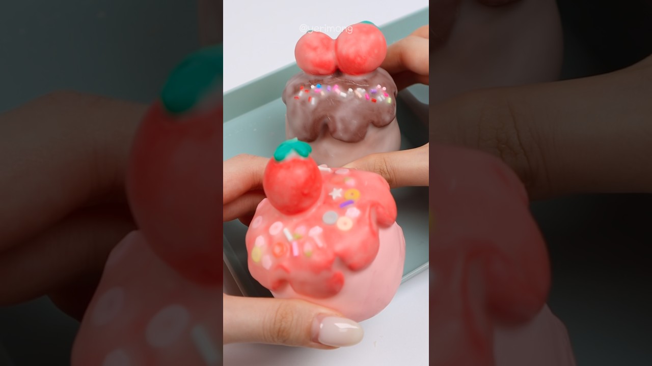 Satisfying Miniature: Making a School Lunchbox with Pudding & Fruits ASMR (No talking)