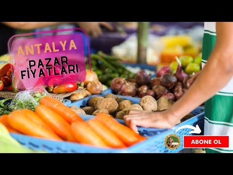 Antalya Pazar Fiyatları / Pazarın Nabzını Tutuyoruz / Pazar Fiyatları Nasıl (28.05.2022)