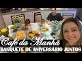 CAFÉ DA MANHÃ ROMÂNTICO A DOIS EM CASA | 6 ANOS JUNTOS