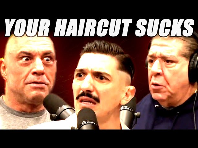 Joe Rogan Hates Andrew Schulz's Haircut class=