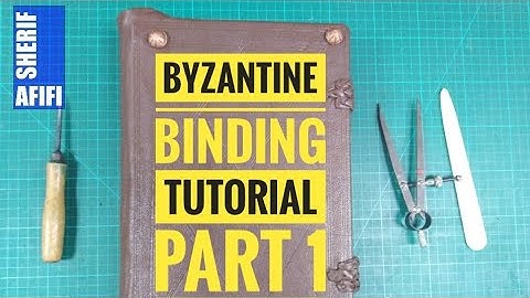 Byzantine Binding Tutorial | Part 1 | Wooden Boards