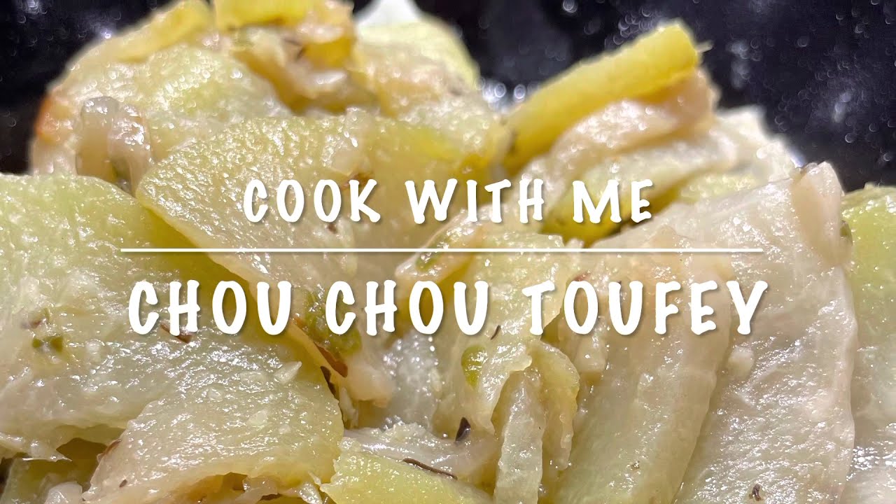 How to Make Chou Chou Toufey | Cook With Me | Vegan | Mauritian
