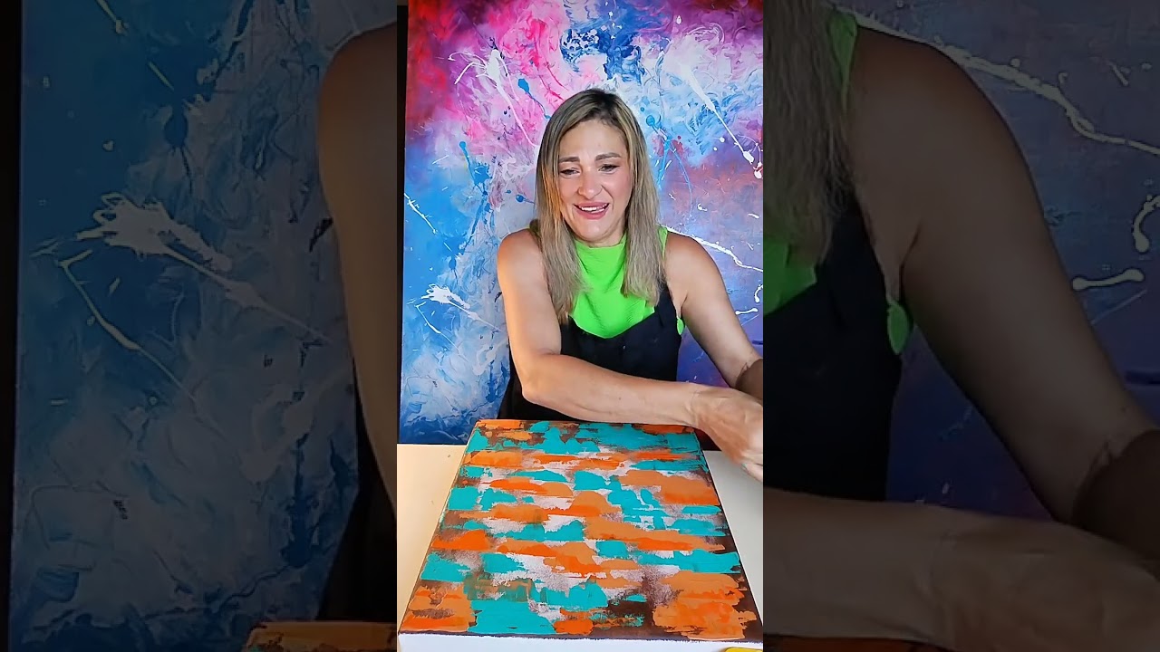 Live de tela abstrata 